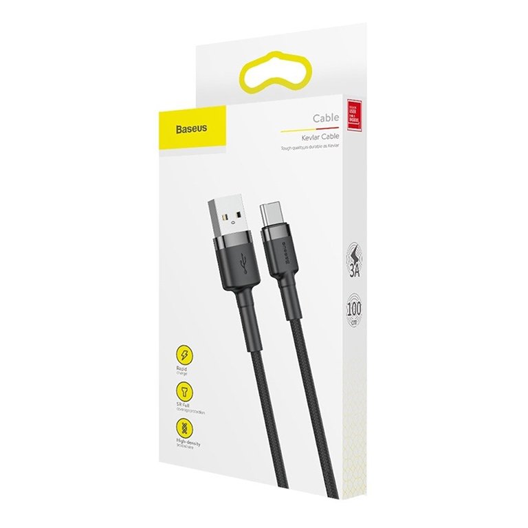 Baseus Cafule 1M 3A USB to Type-C Cable - Image 3