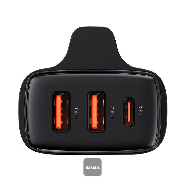 Baseus 30W 3-Port Compact Fast Charger - Image 3