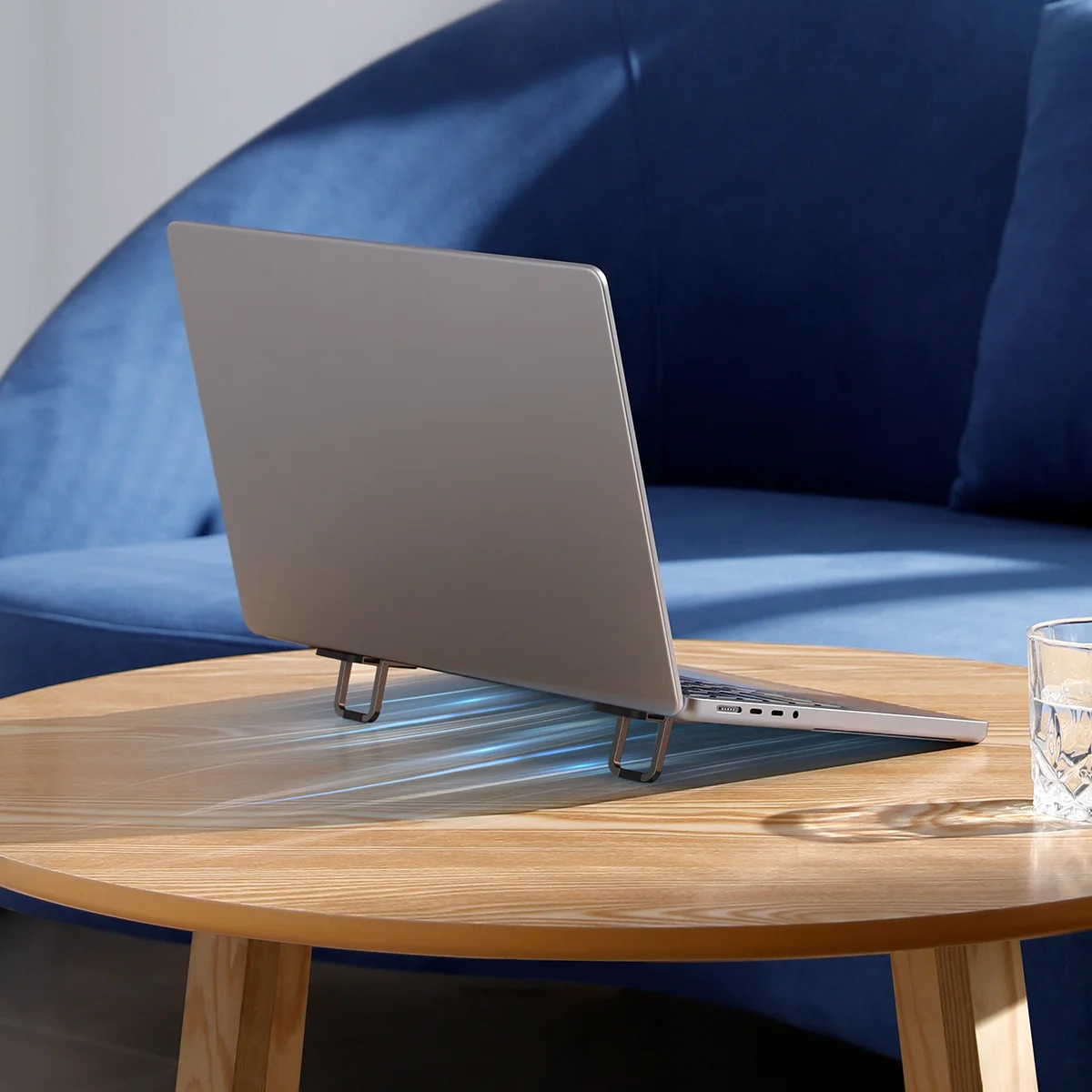 Baseus Slim Laptop Kickstand 2pcs - Grey - Image 7