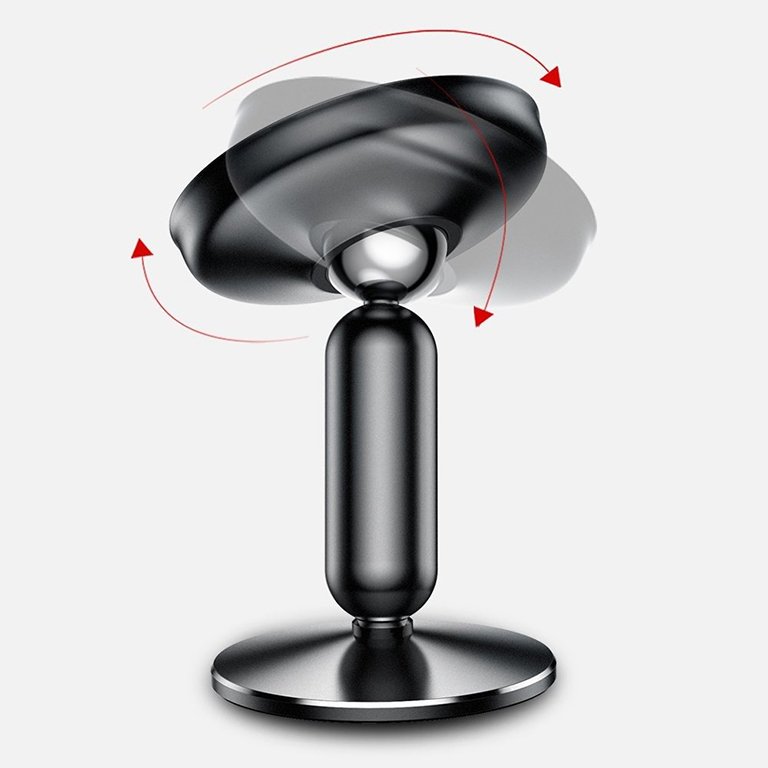 Baseus Bullet On-Board Magnetic Car Holder For Dashboard-SUYZD-01 - Image 3