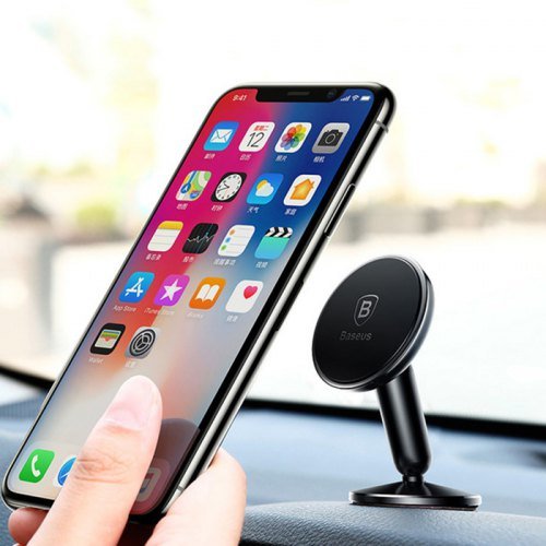 Baseus Bullet On-Board Magnetic Car Holder For Dashboard-SUYZD-01 - Image 4