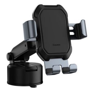 Baseus Tank Gravity Car Mount Holder with Suction Base Tarnish Black – SUYL-TK01