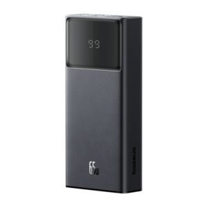 Baseus Star-Lord 20000mAh 65W Digital Display Fast Charging Power Bank Cluster Black(With Simple Series Charging Cable USB to Type-C 3A 0.3m Black)- P10022906113-00