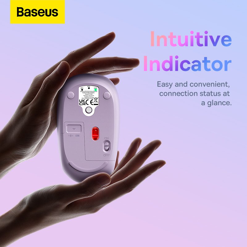 Baseus F01B Creator Tri-Mode Wireless Mouse - Image 3