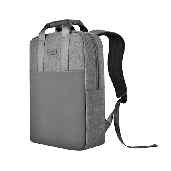 WIWU Minimalist Waterproof Backpack - Grey - Image 2