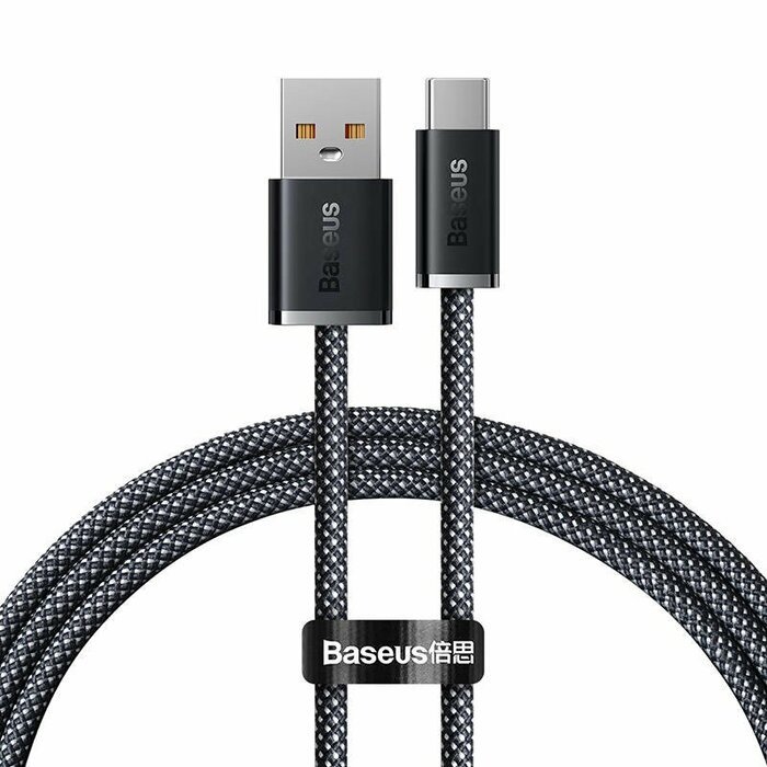 Baseus Dynamic Series 1M 100W USB to Type-C Fast Charging Data Cable - Slate Gray (CALD000616)