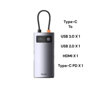 Baseus 4-in-1 Star Joy Series Multifunctional Type-C HUB Docking Station
