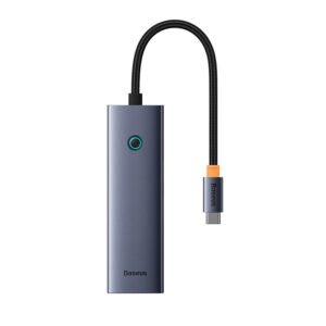Baseus Flite Series 4-Port Type-C Hub (Type-C to USB3.0 x 4) - Space Grey (B0005280A813-03)