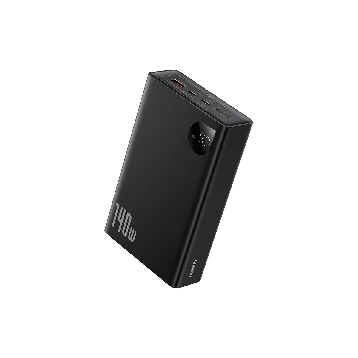 Baseus Adaman 24000mAh 140W Digital Display Fast Charging Power Bank - Cluster Black - Image 4