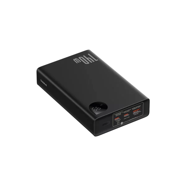 Baseus Adaman 24000mAh 140W Digital Display Fast Charging Power Bank - Cluster Black - Image 3