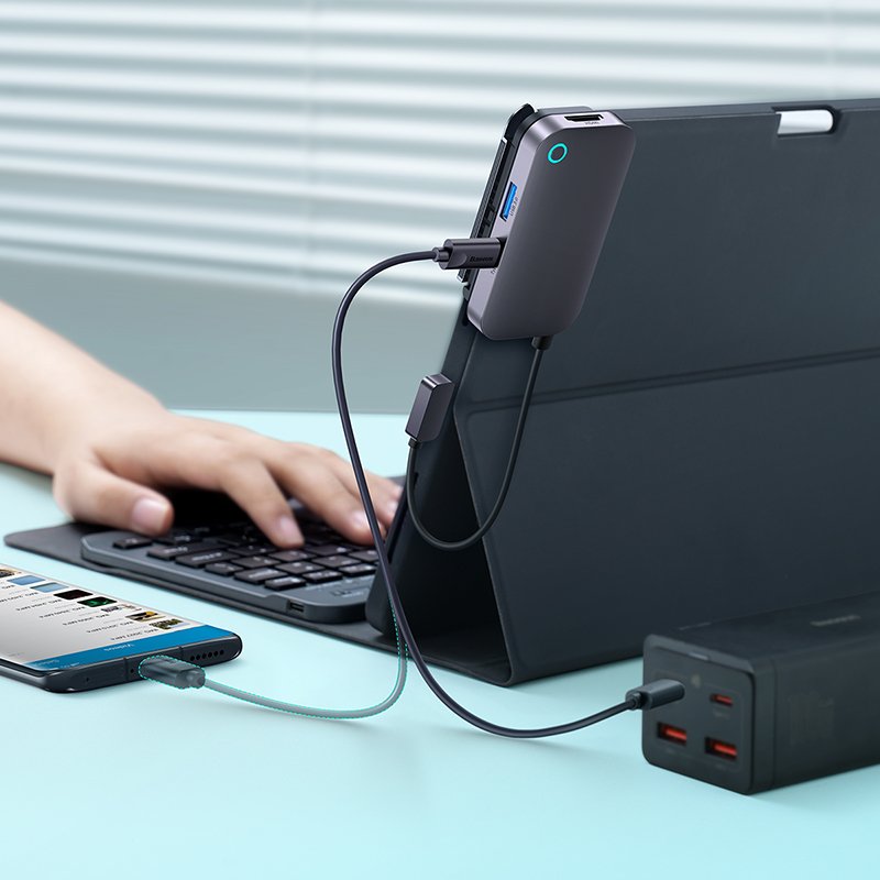 Baseus 4-Port PadJoy Series Type-C Hub - Image 7