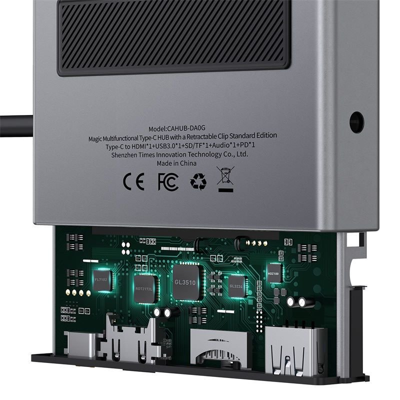 Baseus 6-in-1 Magic Multifunctional Type-C Hub - Image 6