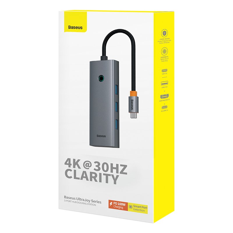 Baseus UltraJoy Series 5-Port Hub - Image 7