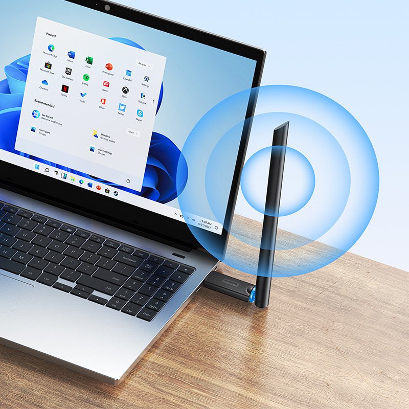 Baseus FastJoy Series 150Mbps WIFI Adapter - Image 6