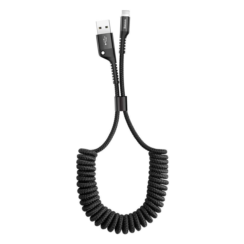 Baseus Fish Eye Spring 1M For USB to Lighting Cable – CALSR-01