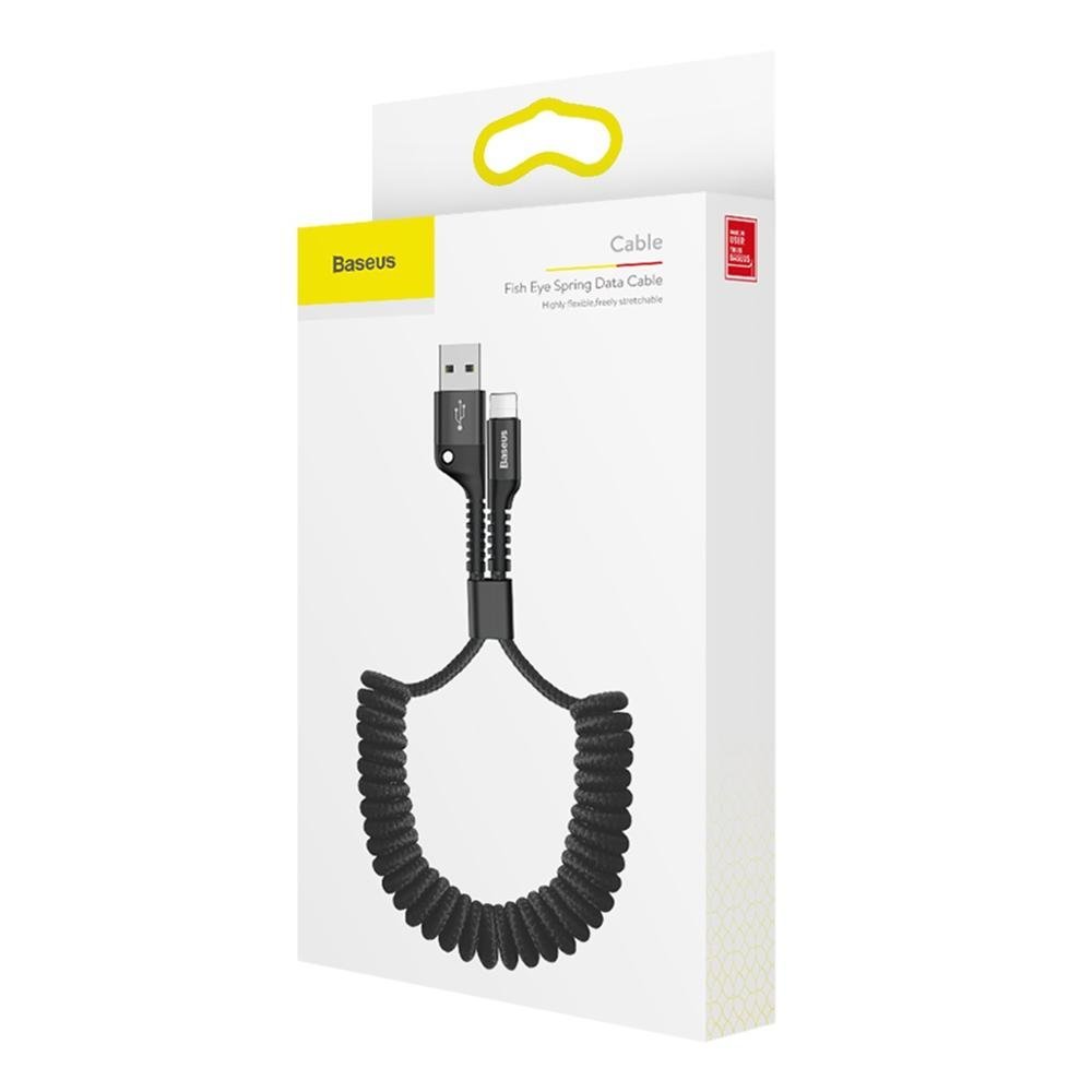 Baseus Fish Eye Spring 1M USB to Lightning Cable - Image 6
