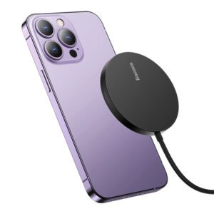 Baseus Simple Mini3 Magnetic Wireless Charger - Black - CCJJ040001