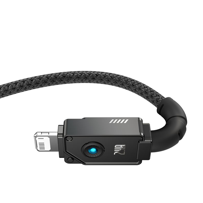 Baseus Unbreakable Series 1m USB to Lightning 2.4A Fast Charging Cable - Image 5