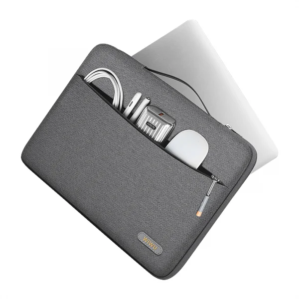 WIWU Pilot 13.3 Inch Laptop Sleeve Case - Grey - Image 7