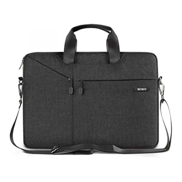 WIWU City Commuter 15.6 Inch Bag For Laptop/ Ultrabook – Black - Image 2