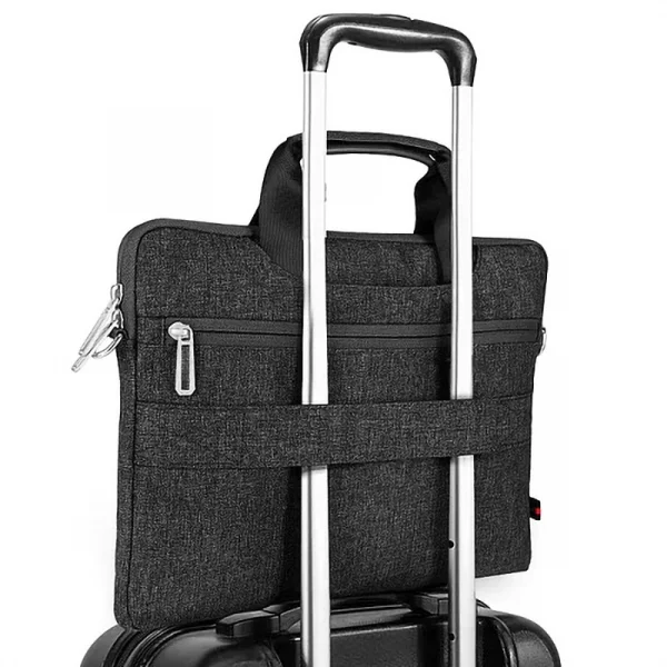 WIWU City Commuter 15.6 Inch Bag For Laptop/ Ultrabook – Black - Image 4