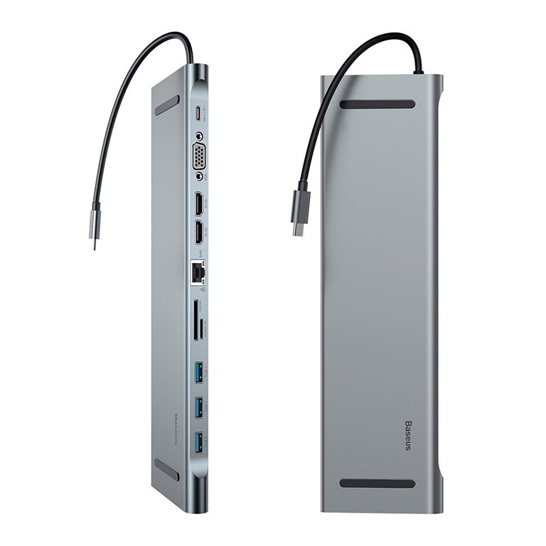 Baseus Enjoyment Series 11-in-1 Type-C Notebook Multi-functional Hub - Image 2