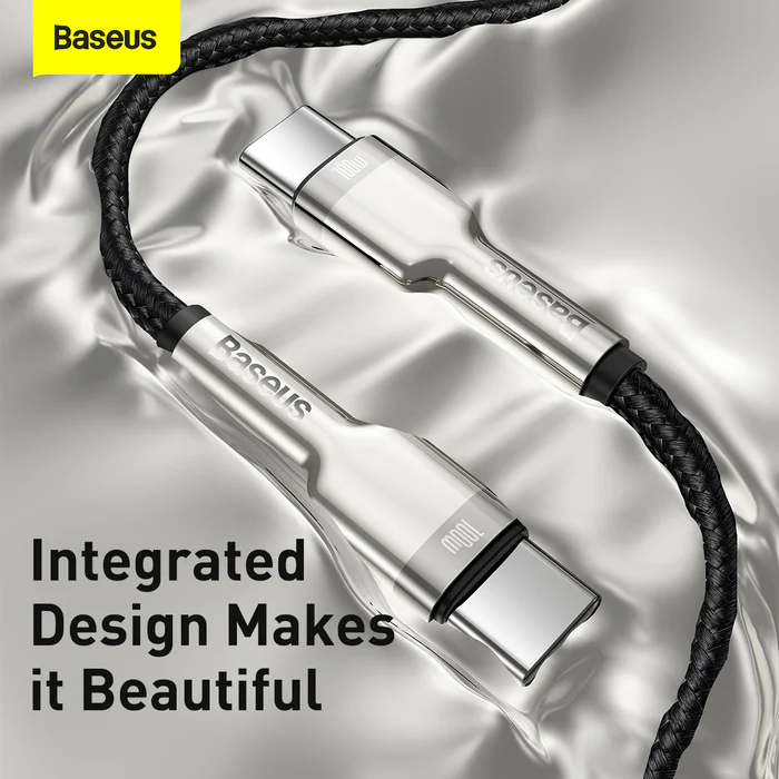 Baseus Cafule Series 100W 1M Type-C to Type-C Metal Cable - Image 4