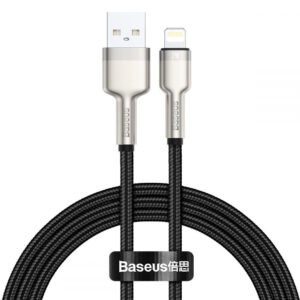 Baseus Cafule Series 1 Meter 2.4A USB to Lightning Fast Charging Metal Cable - CALJK-A01