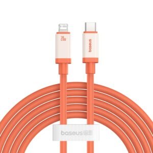 Baseus 0℃ Series 20W 2m Type-C to Lightning Fast Charging Cable – Canyon Coral (P10368802731-00)