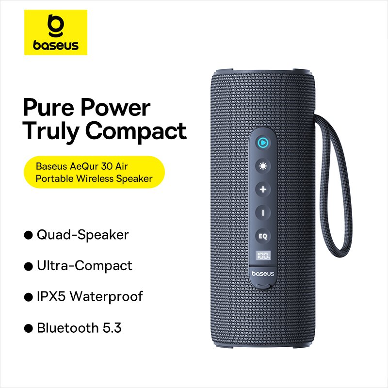 Baseus AeQur 30 Air Wireless Speaker - Image 9
