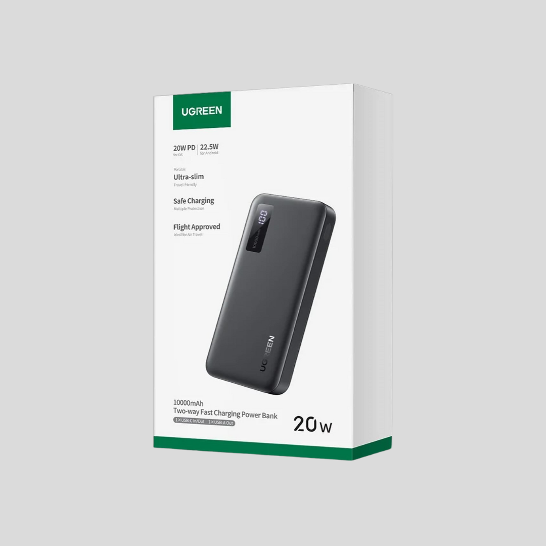 UGREEN 20W 10000mAh Two-way Fast Charging Power Bank - Image 12