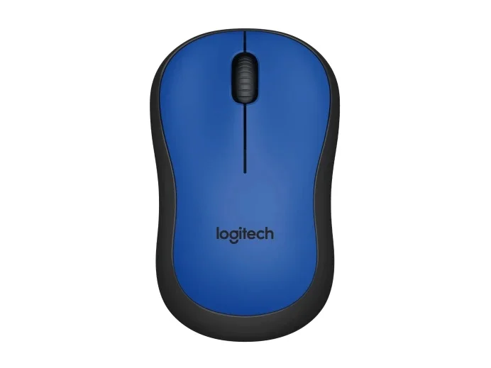 Logitech M220 Silent Mute Wireless Mouse - Blue