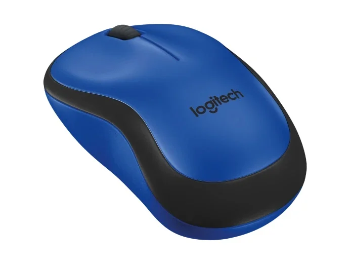 Logitech M220 Silent Mute Wireless Mouse - Blue - Image 2