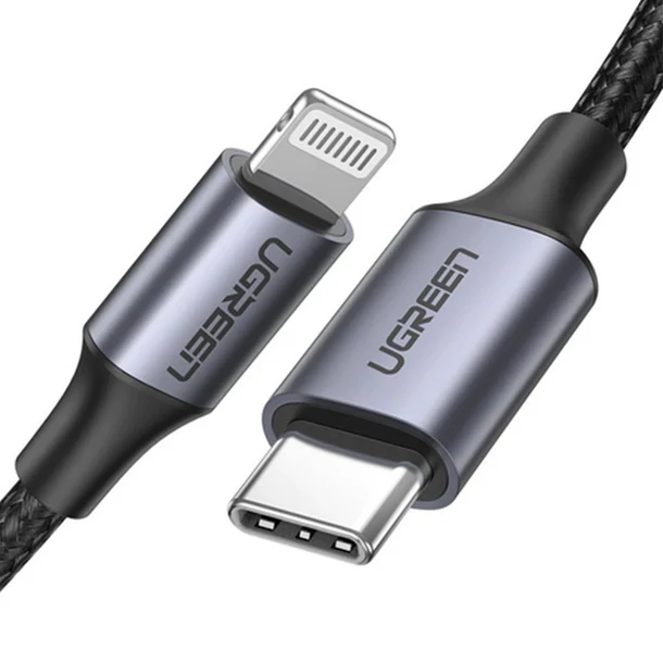 UGREEN 3A 1m Type-C to Lightning MFI Certified Cable - Image 2