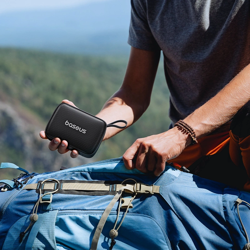 Baseus AeQur 30 Mini Wireless Speaker - Image 9