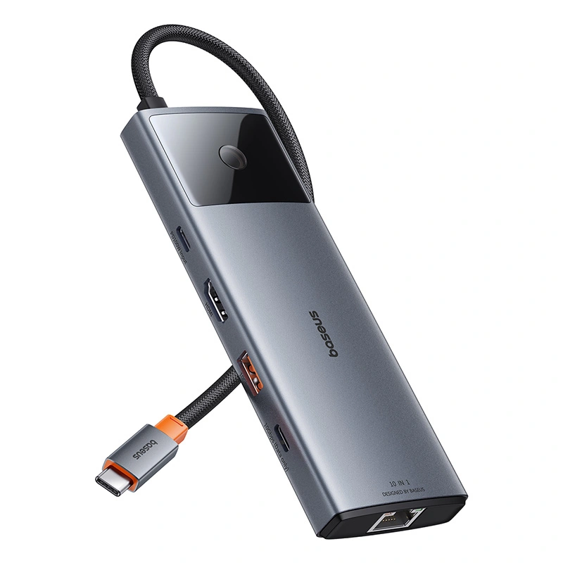 Baseus Metal Gleam Series-II 10-in-1 USB-C Hub - Image 7