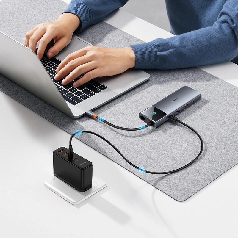 Baseus Metal Gleam Series-II 10-in-1 USB-C Hub - Image 8