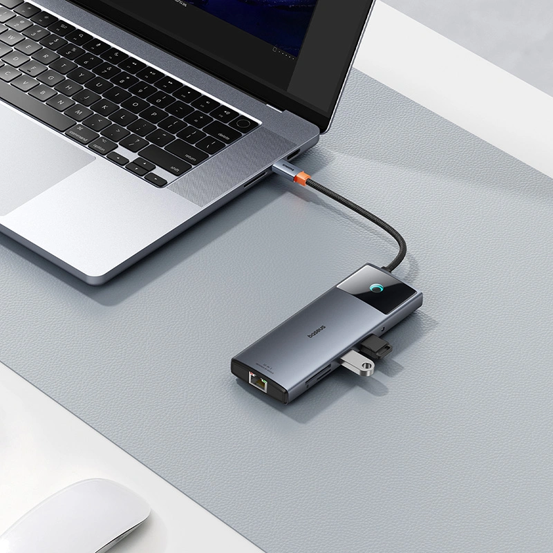 Baseus Metal Gleam Series-II 10-in-1 USB-C Hub - Image 9