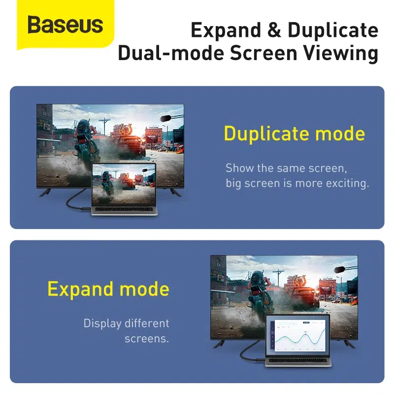 Baseus High Definition Series 1M 4K HDMI Cable - Image 12