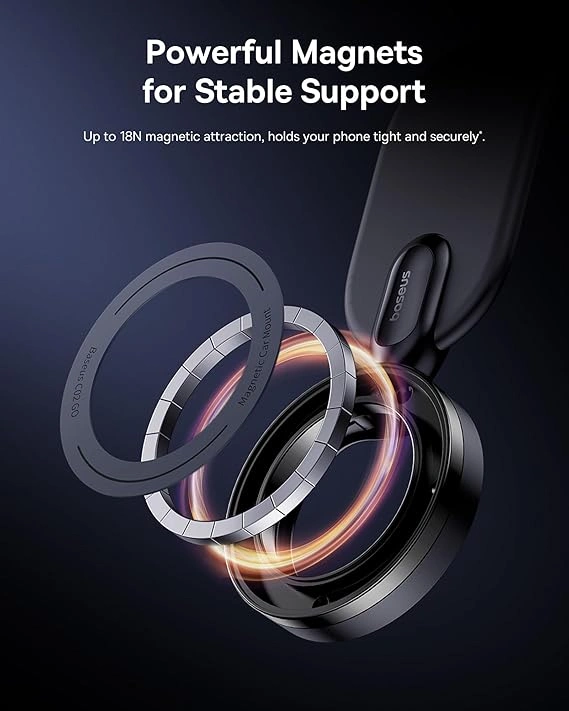 Baseus PrimeTrip Series C02 Go Magnetic Car Phone Mount - Image 4