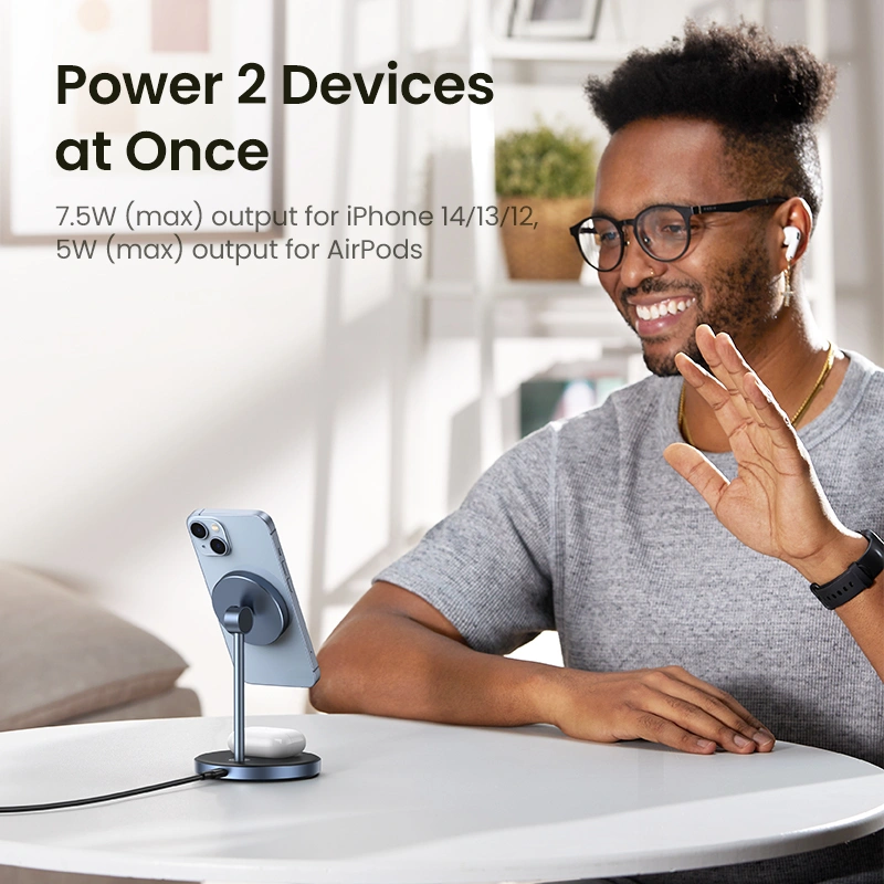 UGREEN 2-in-1 Wireless Charger - Image 8