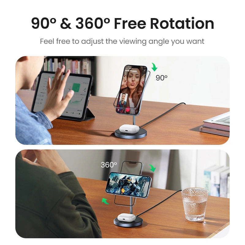 UGREEN 2-in-1 Wireless Charger - Image 7