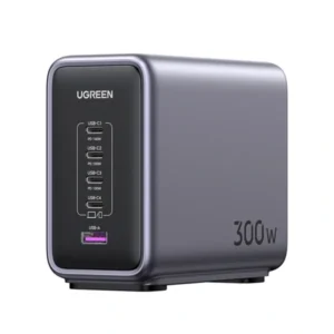 UGREEN Nexode 300W PD GaN Fast Charging Station (4 * Type-c, 1 * USB Port – UK) – CD333 - 90904B