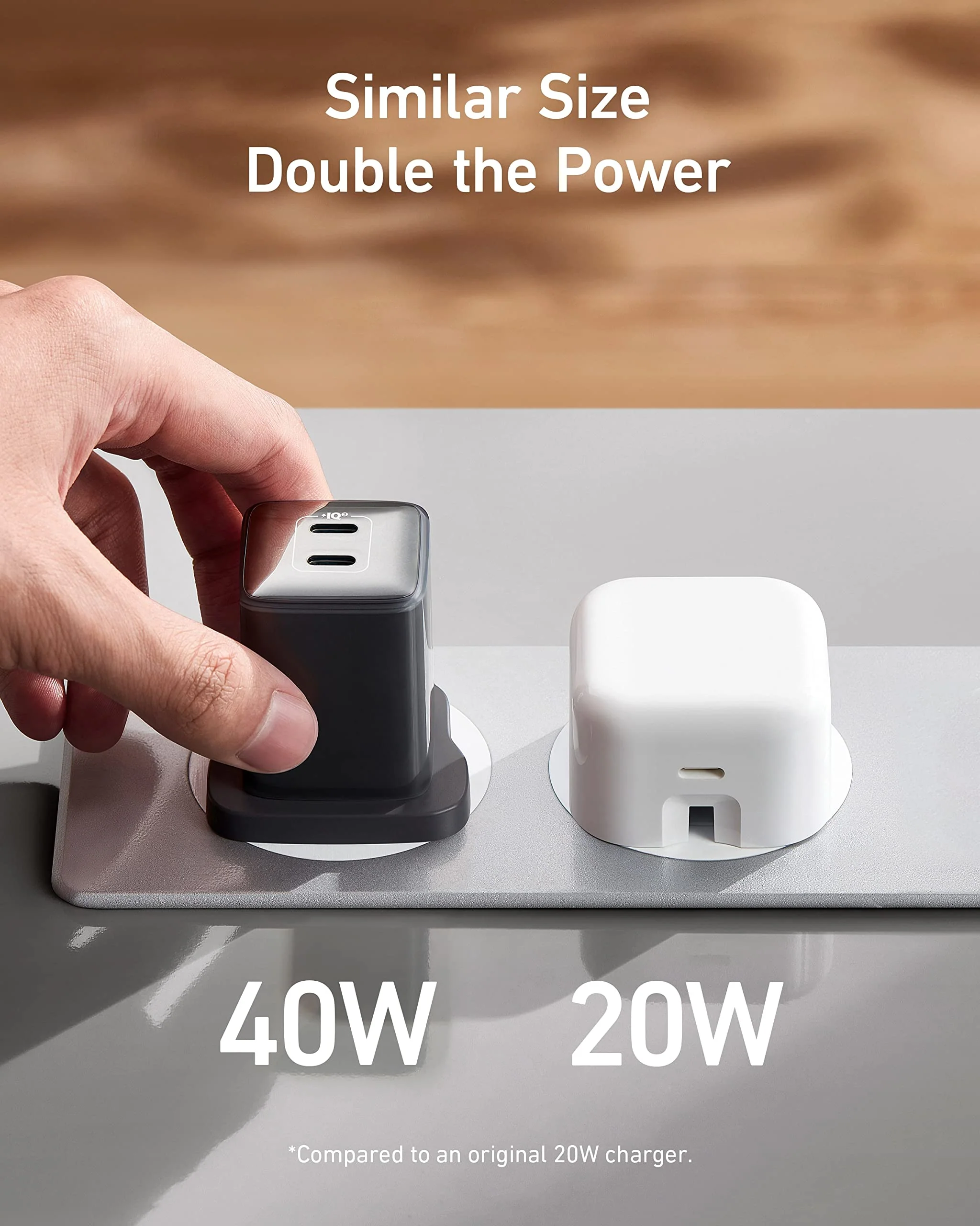 Anker 521 40W USB-C Dual Port Charger - Image 5