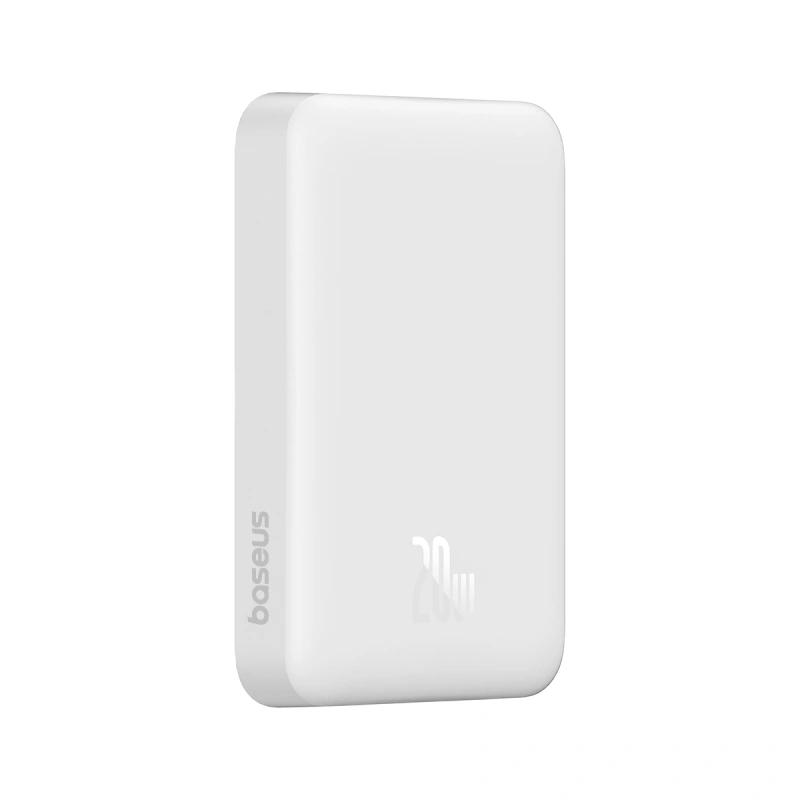 Baseus Magnetic Mini Air Wireless Fast Charge Power Bank 10000mAh 20W – Stellar White (P10059001223-00)