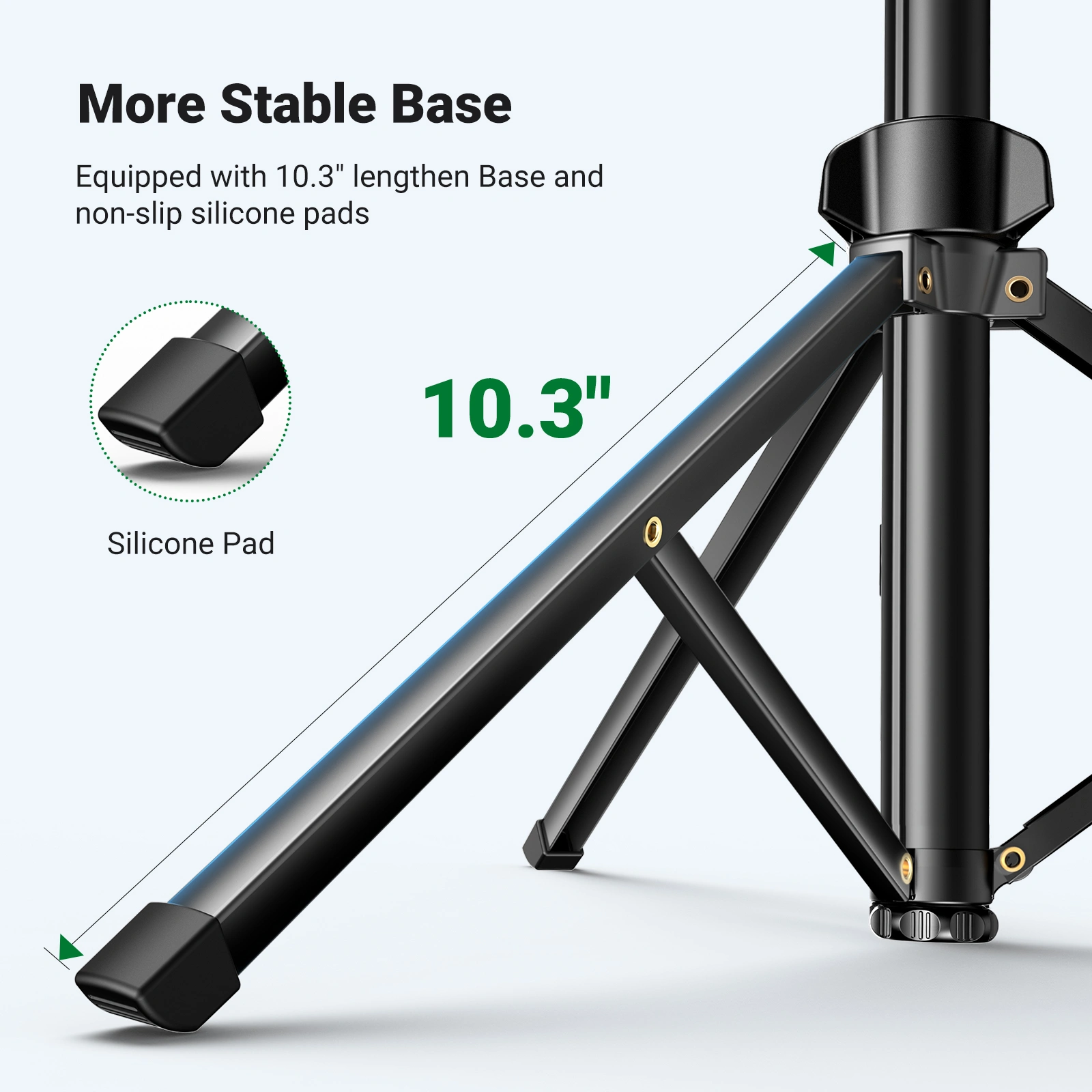 UGREEN Tripod and Selfie Stick with Bluetooth Remote - Image 8