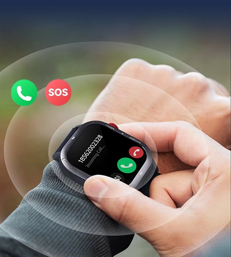 Haylou IRON Neo Smart Watch - Black - Image 6