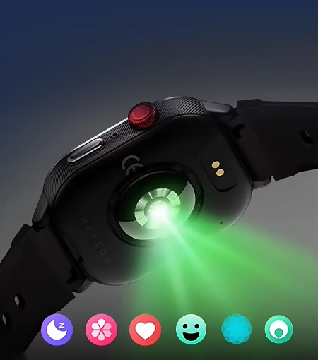 Haylou IRON Neo Smart Watch - Black - Image 4