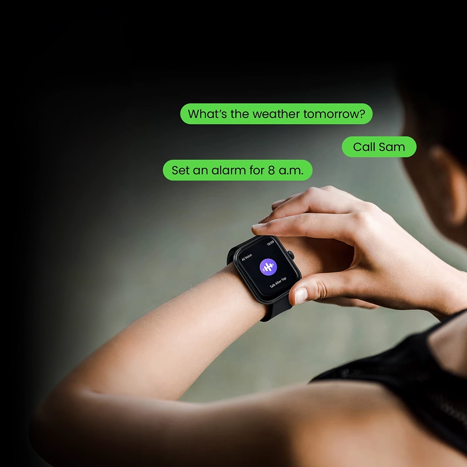 Haylou Watch 4 GPS Tracking Smart Watch - Silver - Image 5
