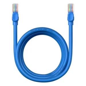 Baseus CAT 6 3 Meter High Speed Gigabit Ethernet Cable (Round Cable) – Galaxy Blue (B00133204311-03)